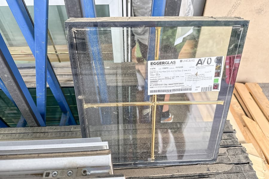 Fensterglas, 3-fach verglast